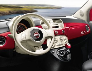 Fiat 500 Happy Birthday interni