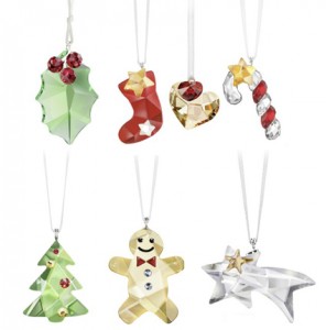 Addobbi albero di Natale Swarovski