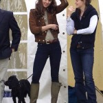Kate Middleton con il suo cane Lupo e i suoi Le Chameau