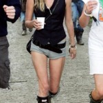 Kate Moss con stivali Hunter, Coachella